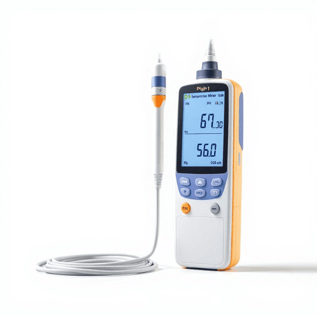 Digital pH And Temperature Meter