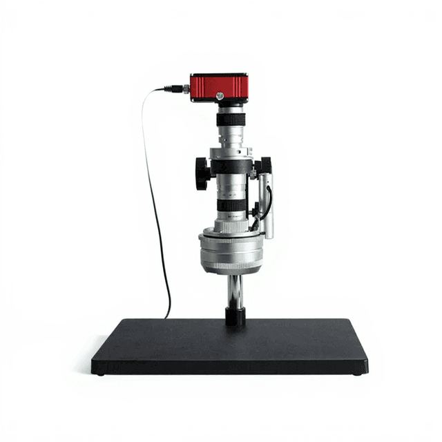 HD Automatic 3D Digital Stereo Zoom Video Microscope Motor Drive Electronic PCB Microscope