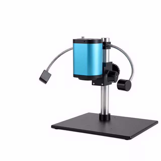 Integrated 4K Full-Automatic Focus Measuring Digital Microscope Camera with Measuring Software & Adjustable LED Light