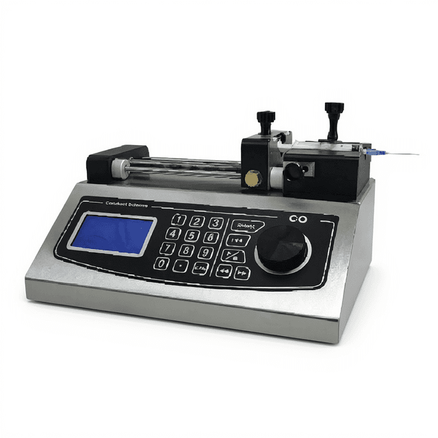 LCD Screen Laboratory Constant Syringe Pump