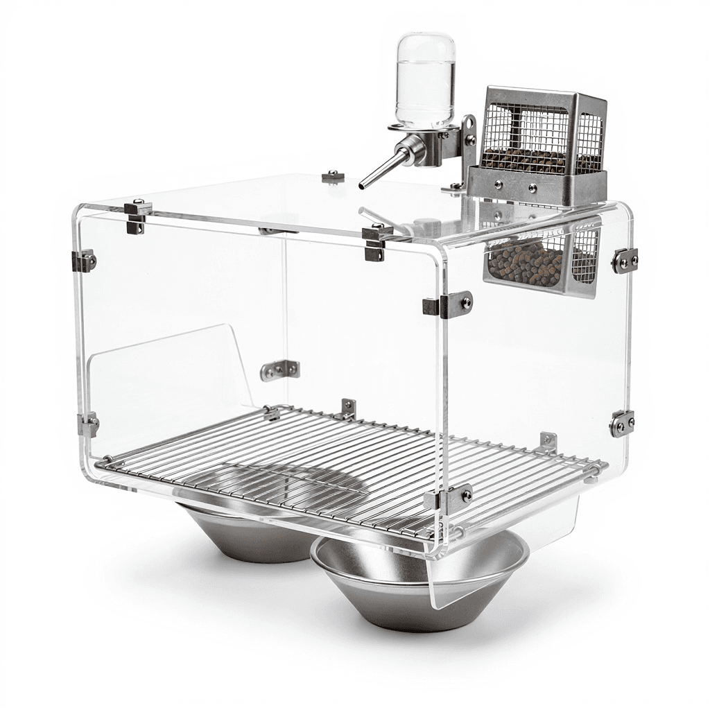 Polycarbonate Metabolic Cage for Mice