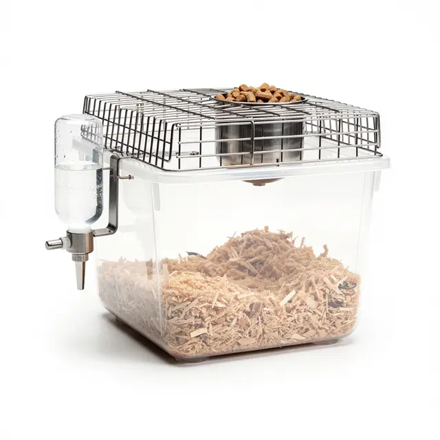 Polypropylene Rat Breeding Cage