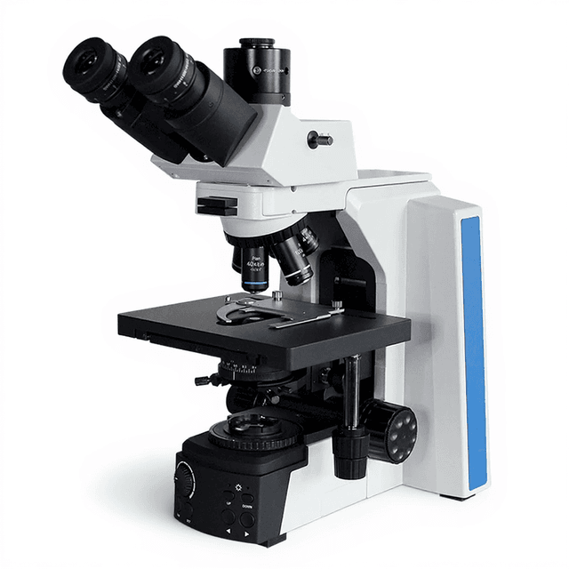 Professional Integrated Coding Nosepiece Upright Trinocular Biological Microscope for Medical Operation & Teaching