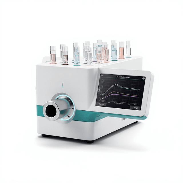 Relaximetry NMR Contrast Agent Analyzer
