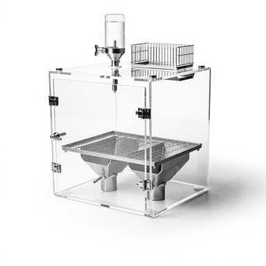 Stainless Steel Metabolic Cage for Non-Human Primates