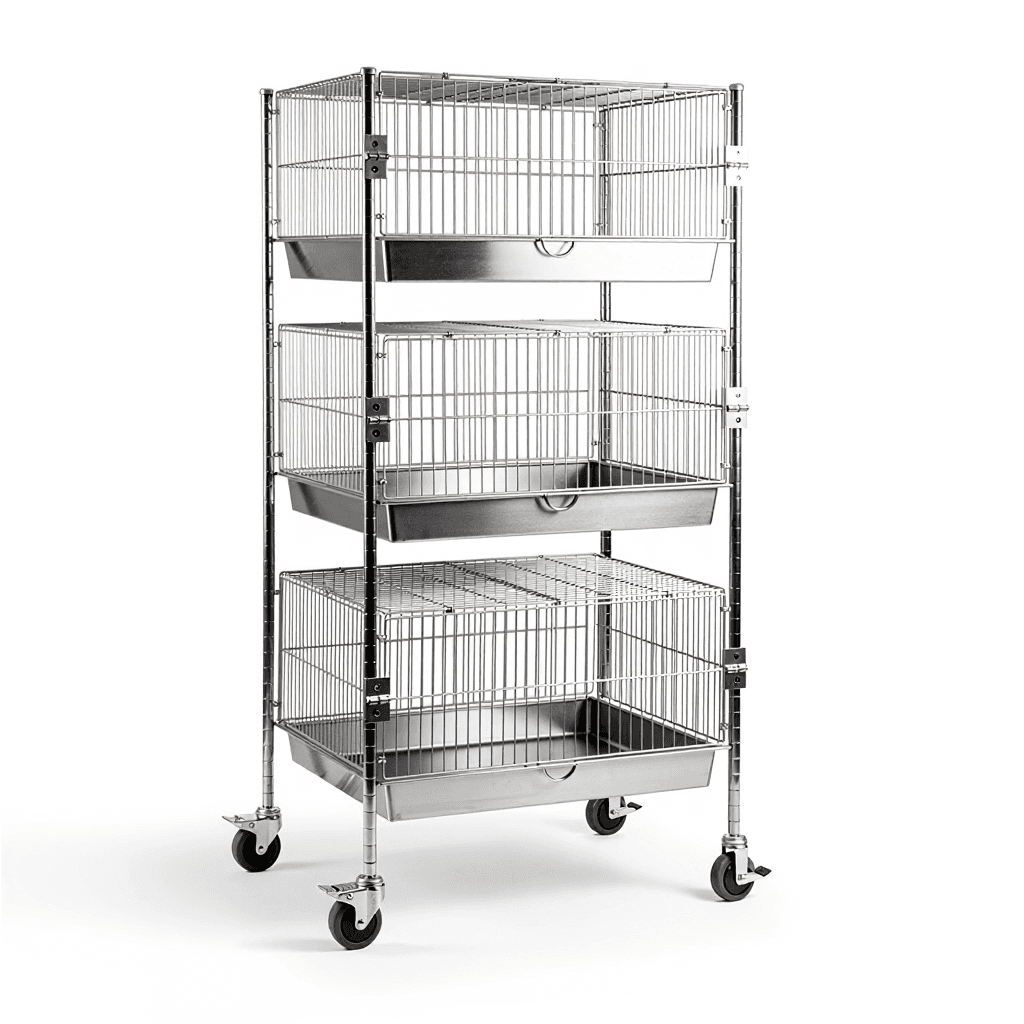 Stainless Steel Rack for Mouse Cages