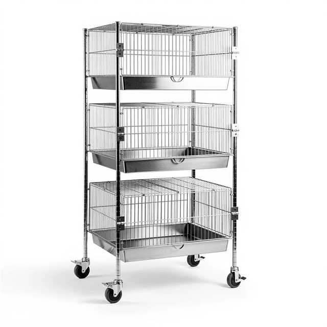 Stainless Steel Rack for Mouse Cages