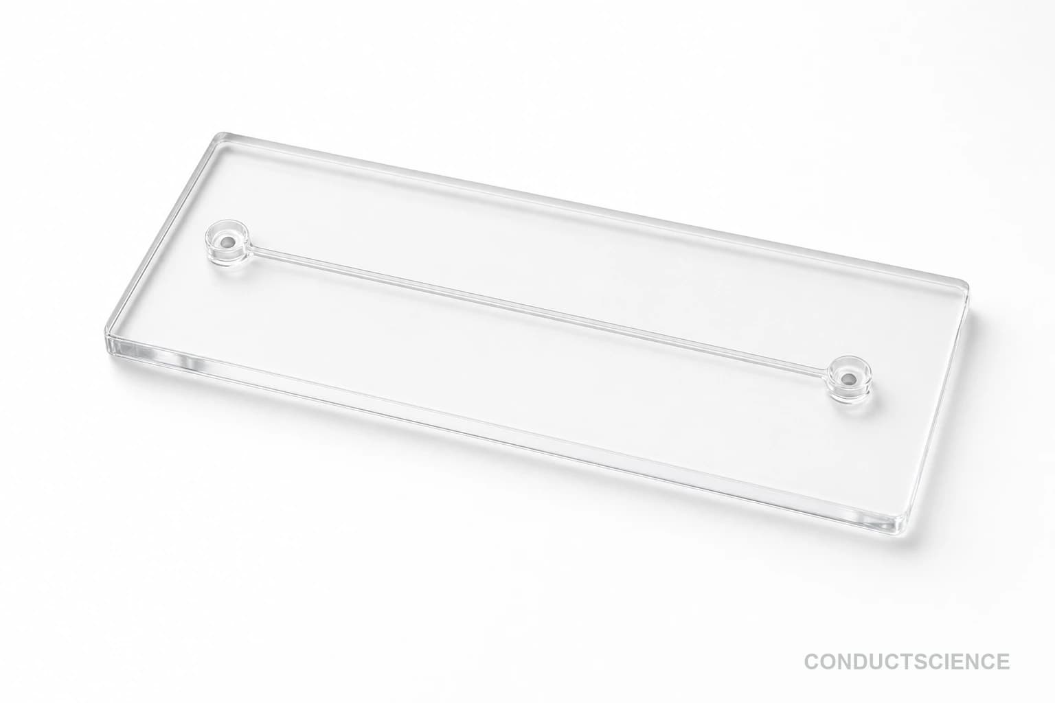 Single-Channel Straight Microfluidic Chip