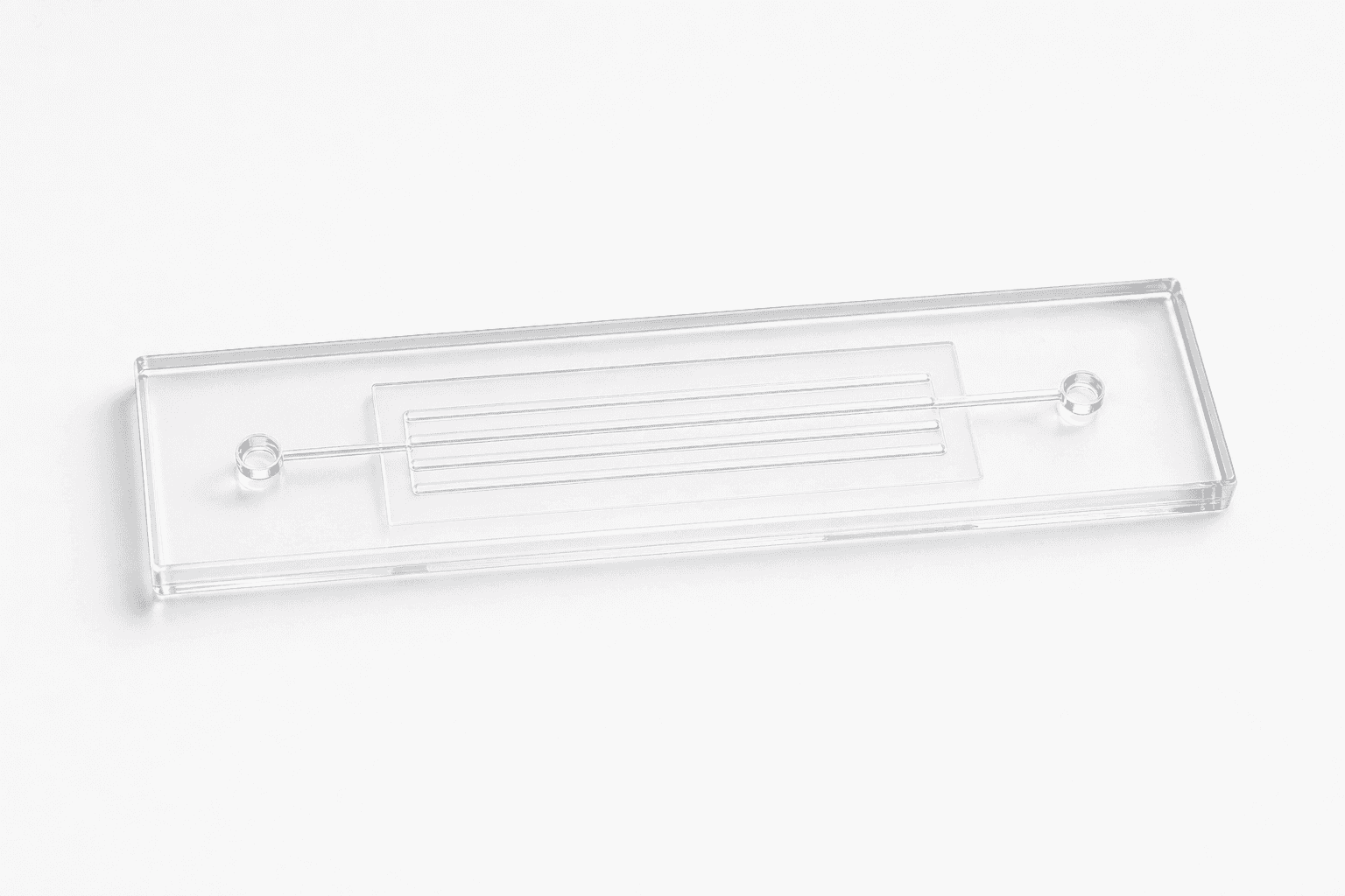 4-Channel Parallel Microfluidic Chip