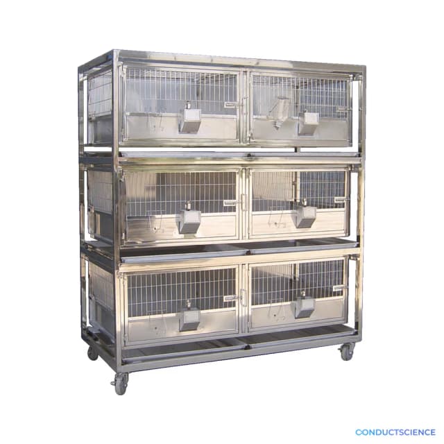 Stainless Steel Laboratory Rabbit Cage