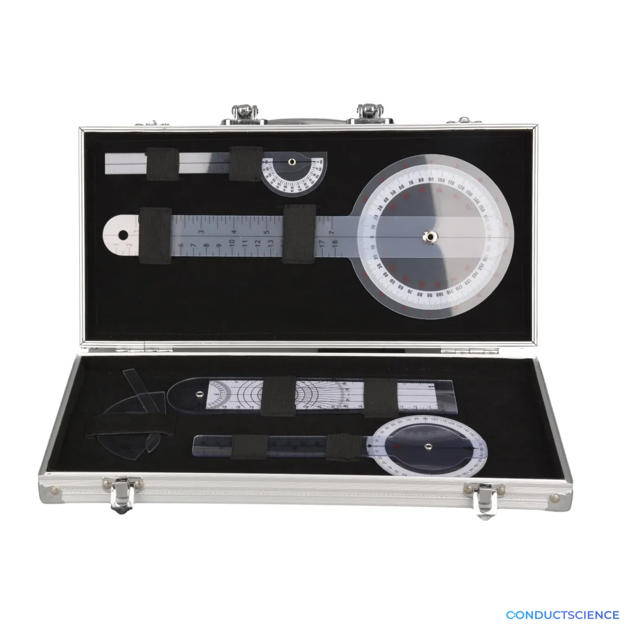 5-Piece Goniometer Set with Case Class Packs