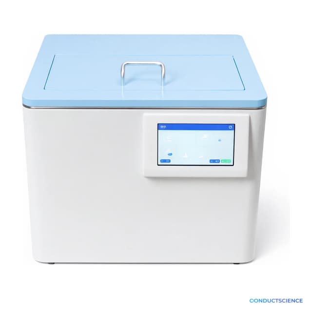 Low-temperature ultrasonic bone decalcification system, 5 L model, on a white background