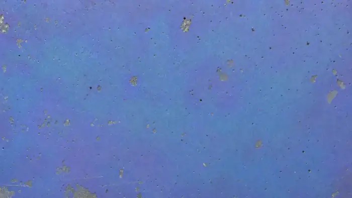 Thin-film surface image with coating coverage defects