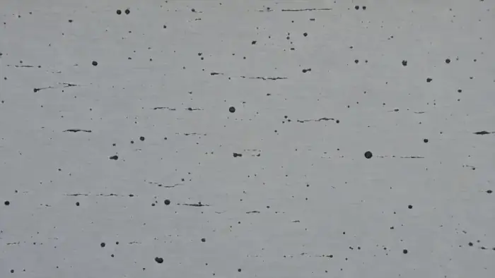 Polished steel microscopy field with nonmetallic inclusions for content rating