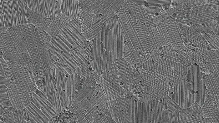 Engineered surface texture microscopy image for domain and anomaly analysis