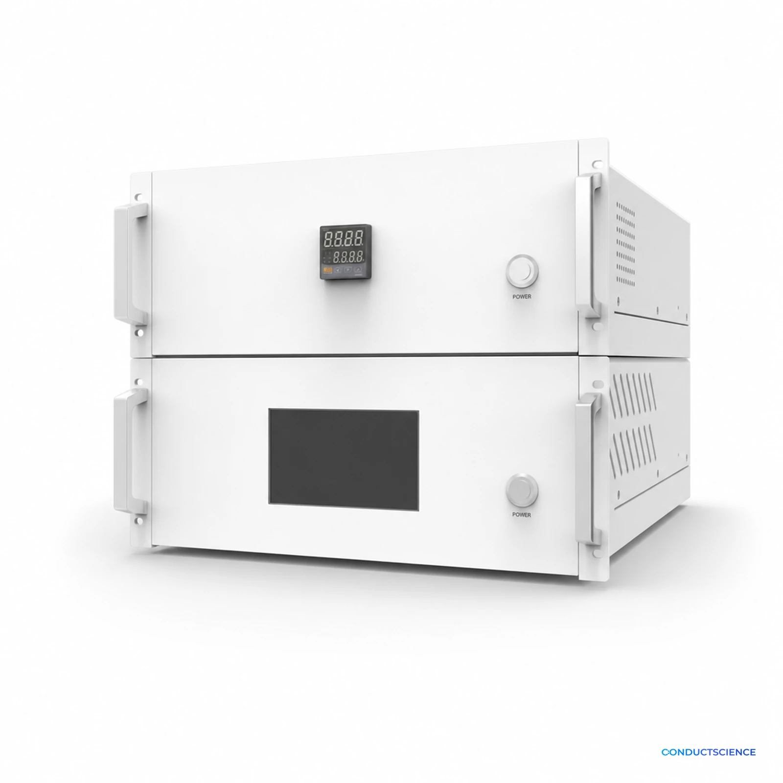 Ambient Hydrogen Sulfide and Sulfur Dioxide Analyzer on a white background