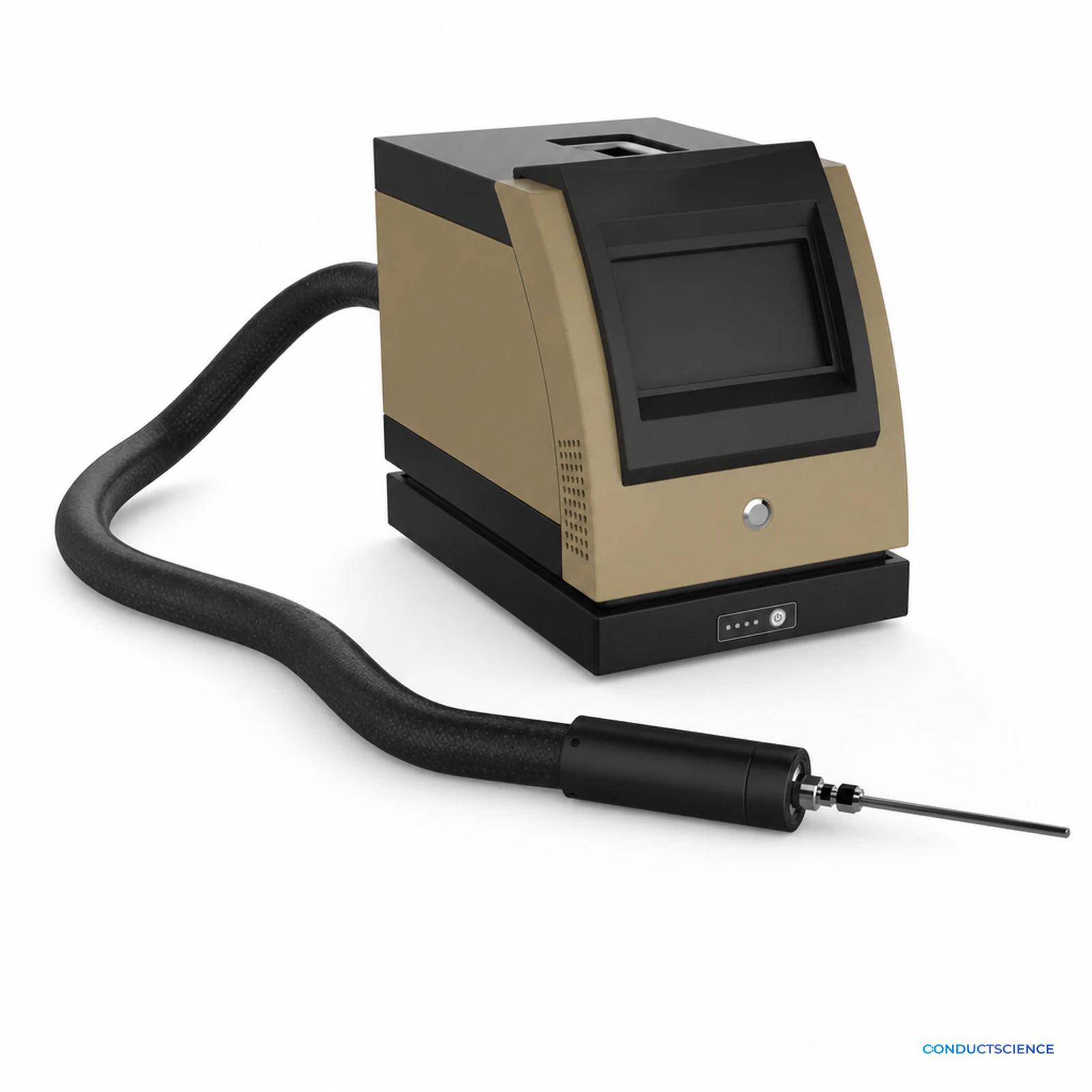 Portable Total Hydrocarbon and Non-Methane Hydrocarbon Analyzer, Extended Range on a white background