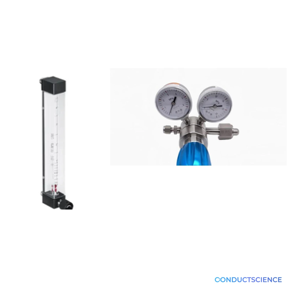Anesthesia Flowmeters and Gas Controls with ConductScience watermark