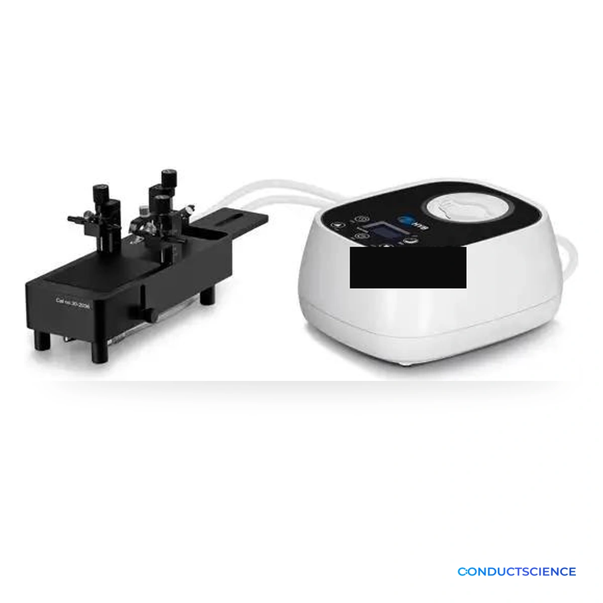 Mouse water-heated surgical platform adaptor with recirculating pump and ConductScience watermark