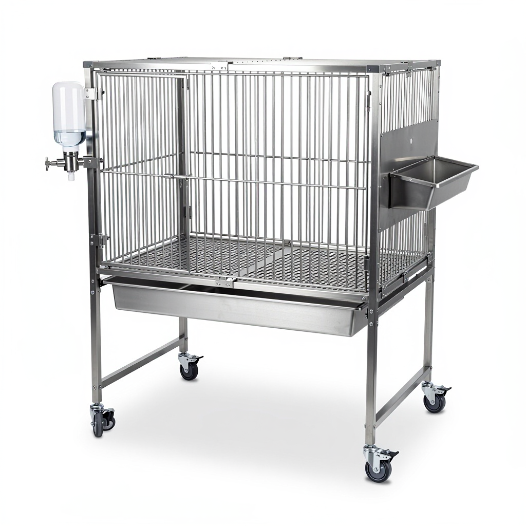 Rabbit IVC cage system with ConductScience fallback image
