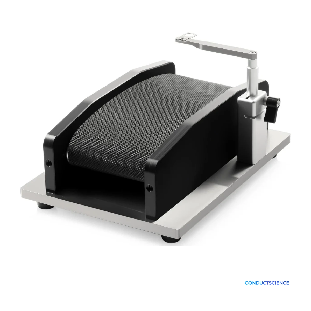 Conscious Mouse Head-Fixed Treadmill System with belt treadmill and adjustable head-fixation support