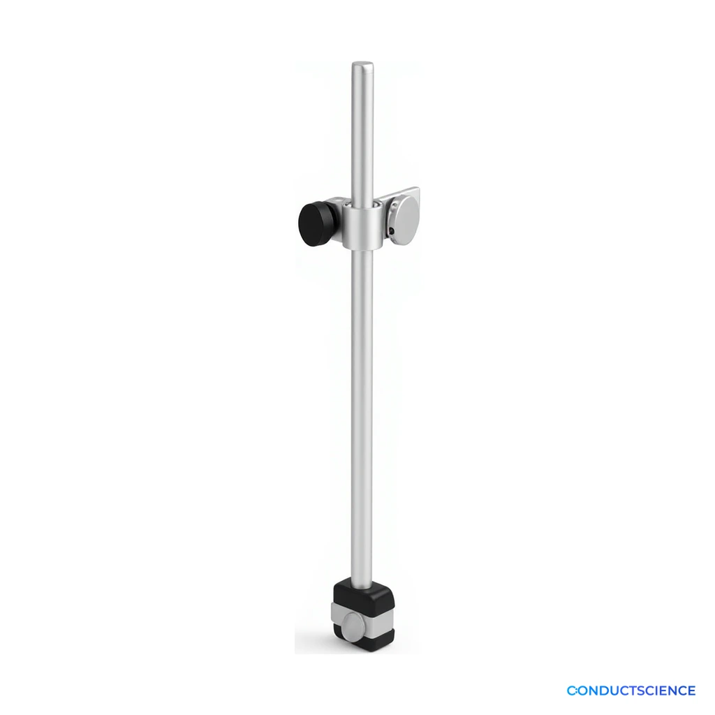 Electrode Holder single and double F2 stereotaxic holder on a white background
