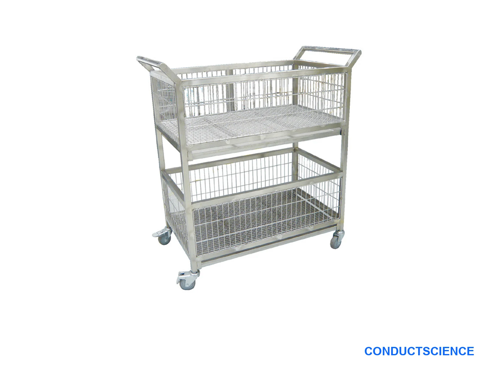 Stainless Rabbit Cage Transport Cart product image