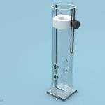 Broome rodent restrainer is a cylindrical device which is closed on one end