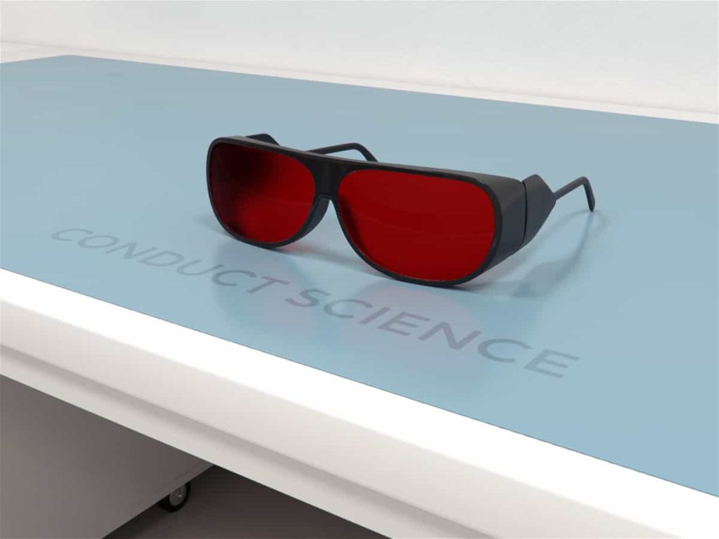 Laser Goggles Conduct Science