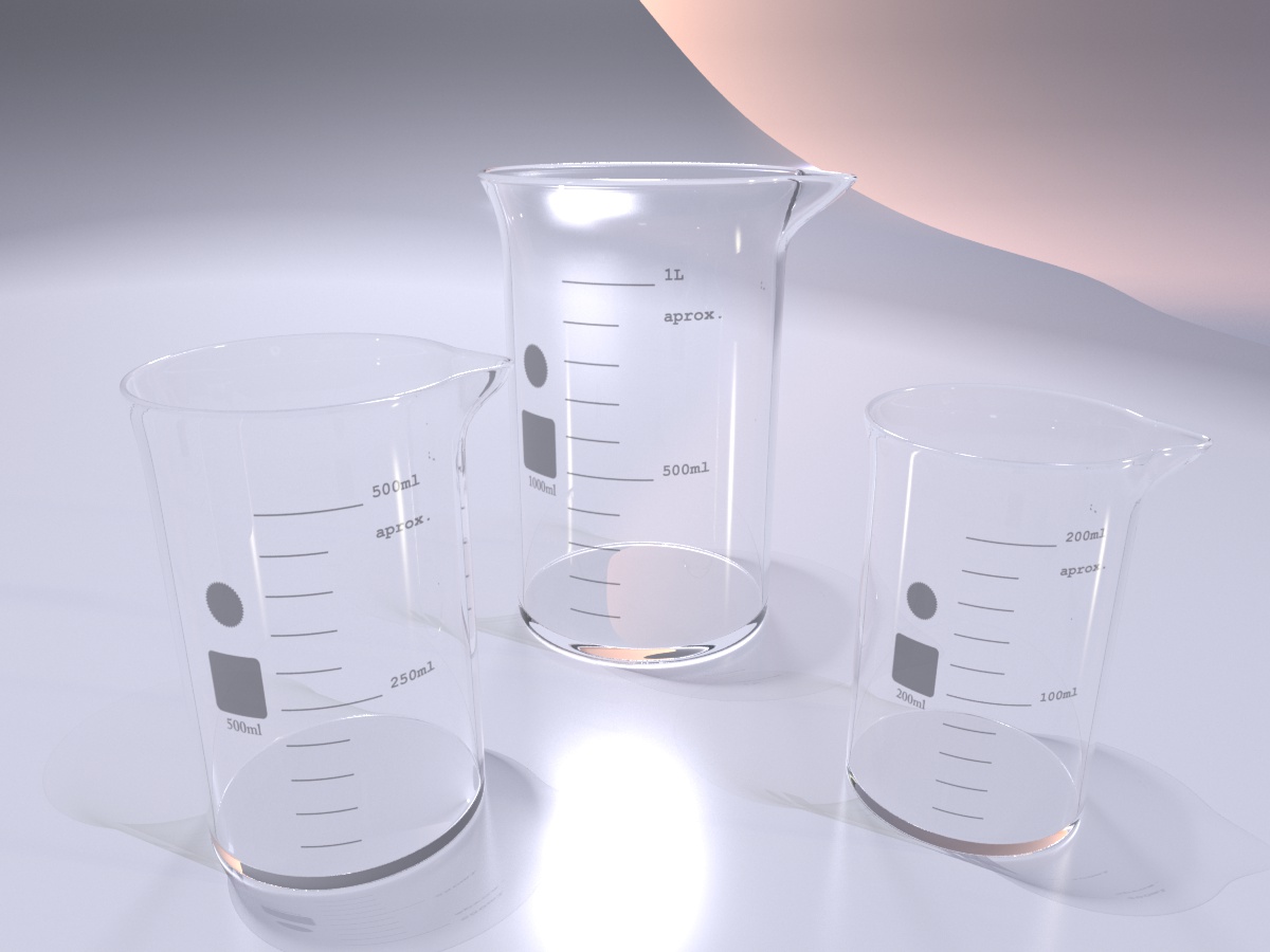 5000ml Graduated Beaker Low Form - Borosilicate Glass