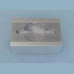 Sagittal brain matrix by Conduct Science was designed to section the brain into sagittal slices