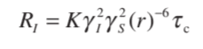 internuclear distance equation