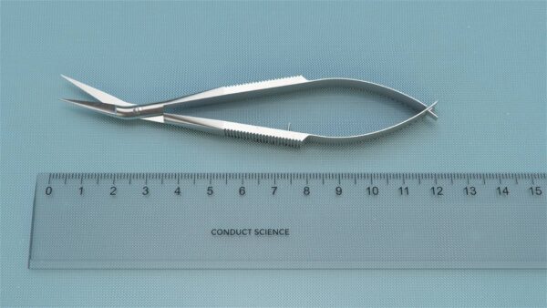 Noyes Scissors are a very versatile instrument commonly used in microsurgical procedures and microscopic dissection
