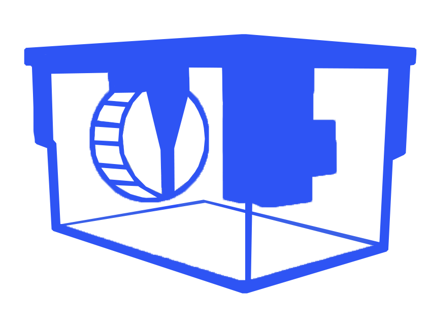 Icon of a rat running on an activity wheel, representing ConductVision's scientific research tools.