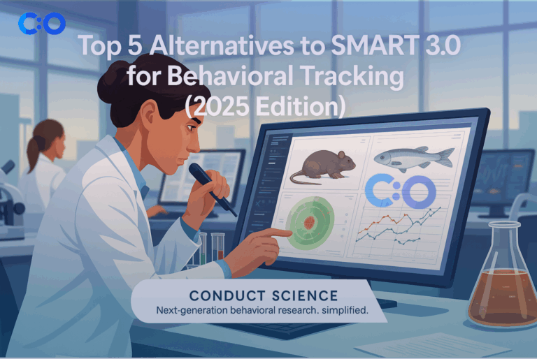 Researchers evaluating alternatives to SMART 3.0 for behavioral tracking in a modern lab