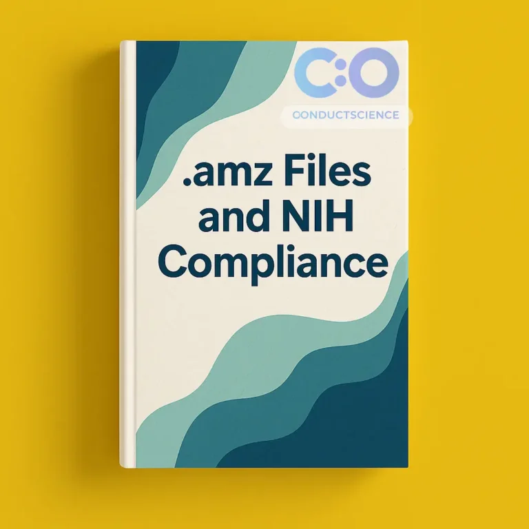 ConductVision .amz file NIH data conversion turning AnyMaze projects into NIH-compliant datasets