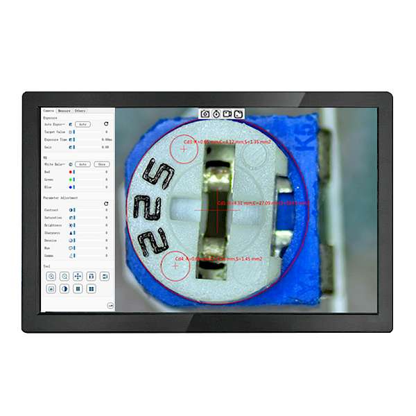 3D Electron USB LCD Screen Digital Video Stereo Microscope Intergrated Measuring Software Camera & LED Illuminator