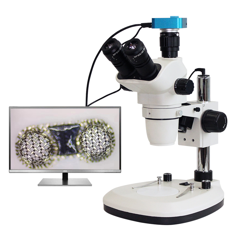 6.5X~55X Zoom Digital Video Stereo Microscope Mobile Repair Phone