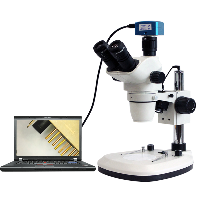 6.5X~55X Zoom Digital Video Stereo Microscope Mobile Repair Phone