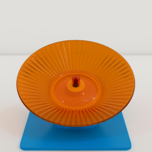 Low-Profile Wireless Running Wheel