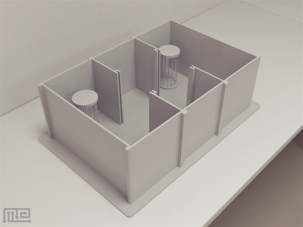 Sociability Chamber Optogenetics Modification