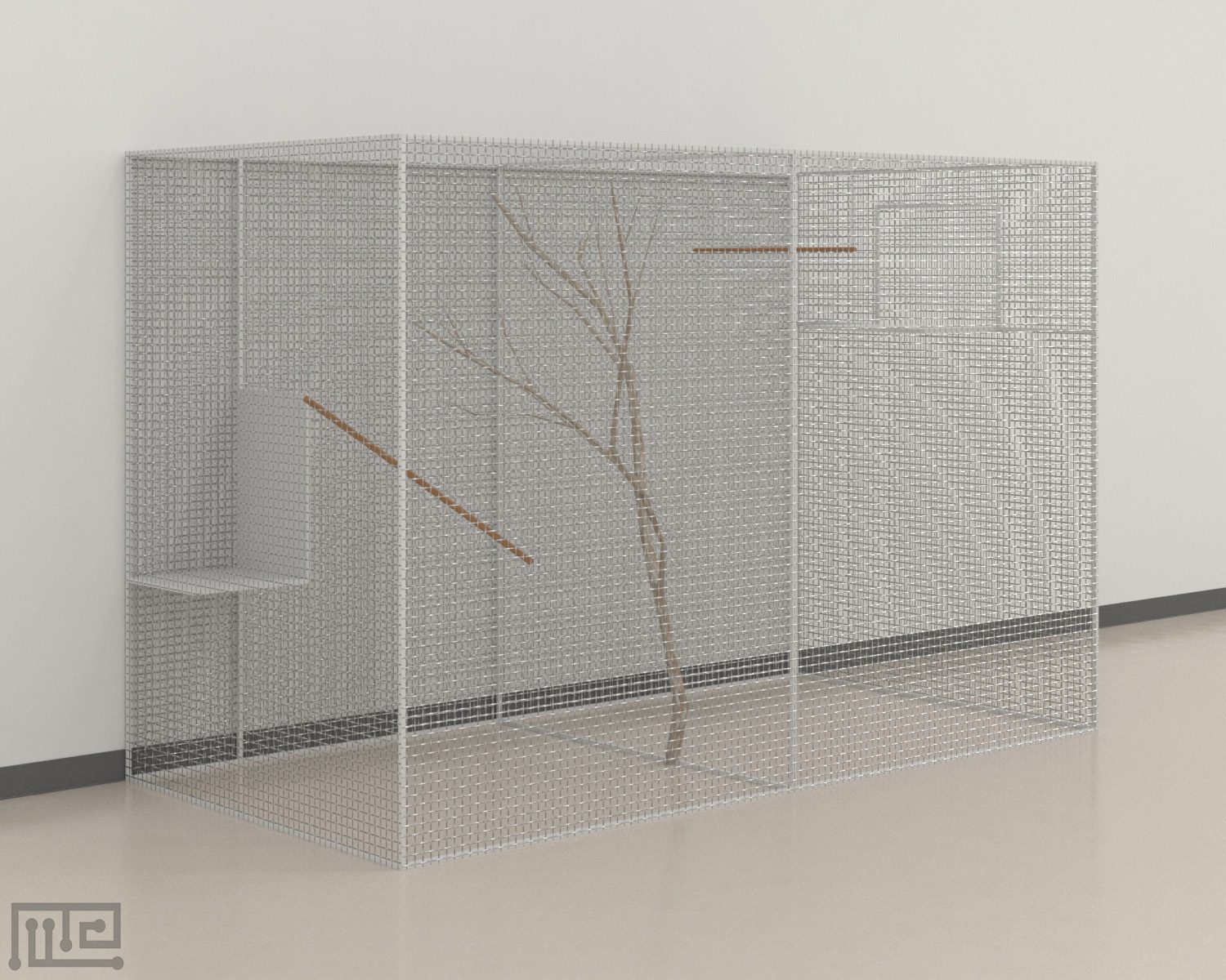 Zebrafinch Testing Cage - Behavioral Mazes