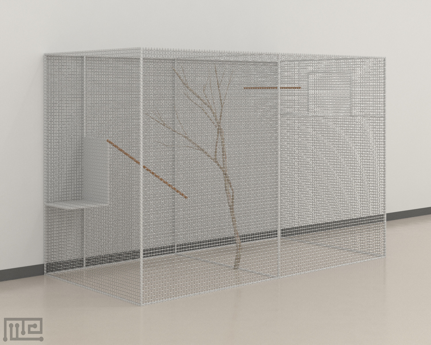 Zebrafinch Testing Cage - Behavioral Mazes