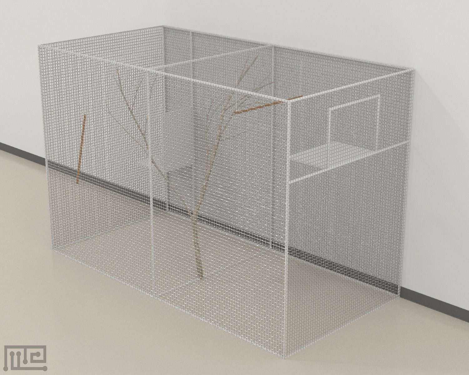 Zebrafinch Testing Cage - Behavioral Mazes