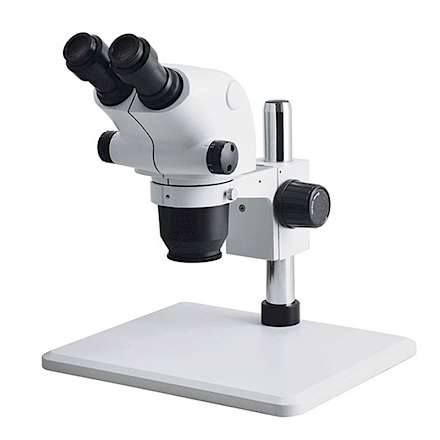 Series 6.5X~65X Continuous Zoom Stereo Microscope with Different Stand Bases