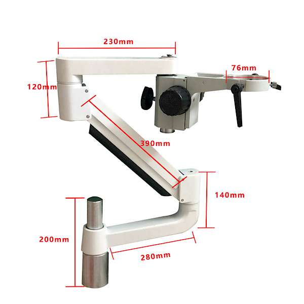 Operating Dental Microscope Trolley Type Operating