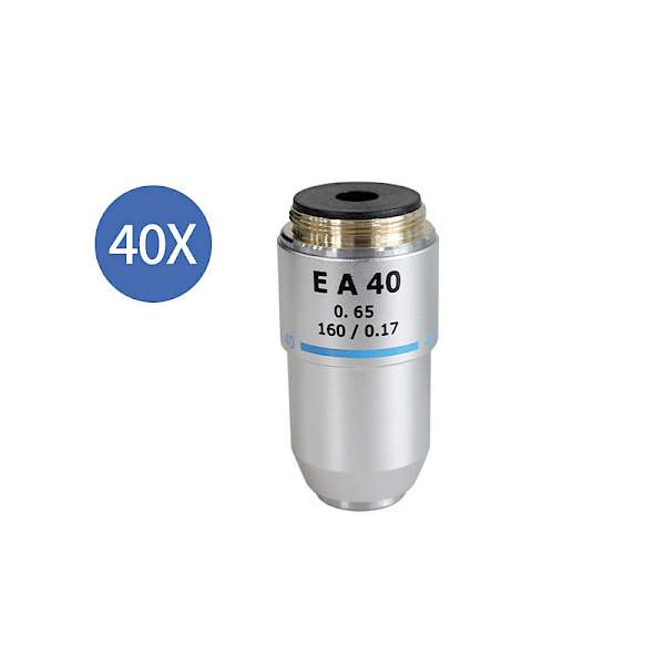 195mm Achromatic Biological Microscope Objective lens for Biological Microscope with RMS 20.2mm Interface & Integrated Parfocal Ring
