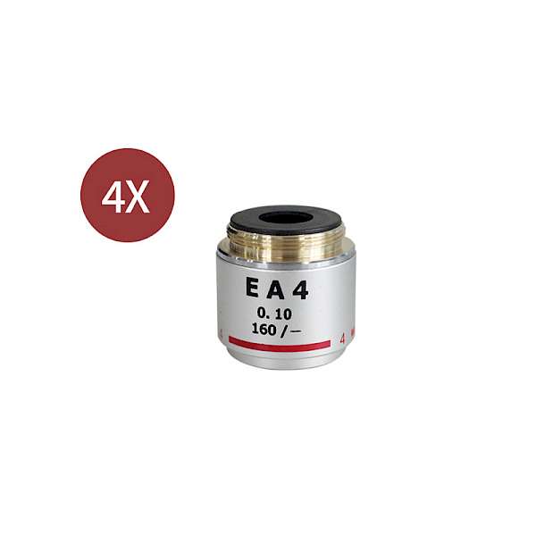 195mm Achromatic Biological Microscope Objective lens for Biological Microscope with RMS 20.2mm Interface & Integrated Parfocal Ring