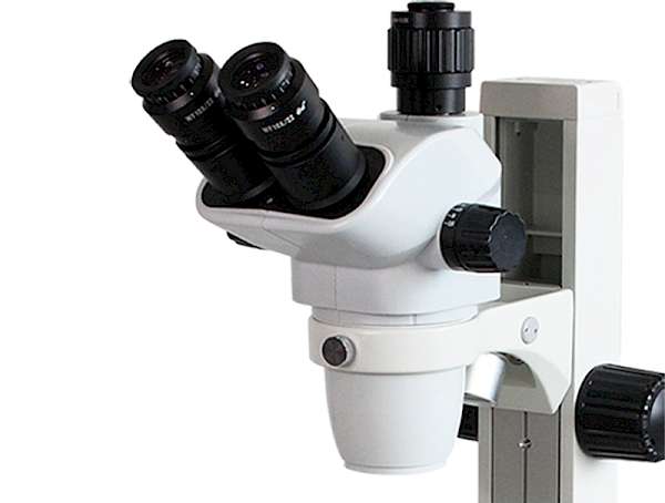 Zoom Illuminated Dissecting Stereo Microscope with Both-side Armrest & Oblique 360° Rotating Mirror