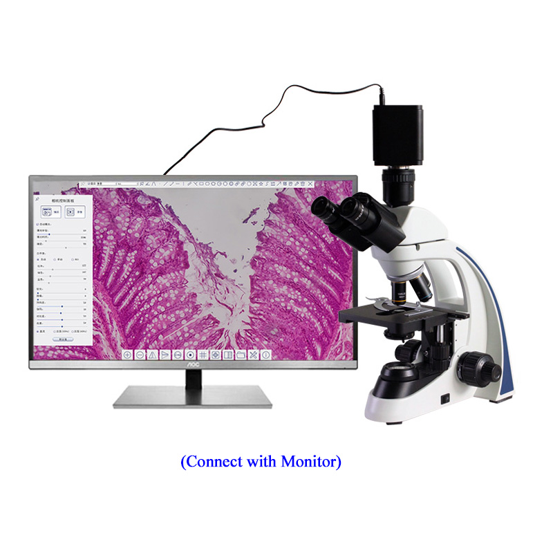 3840*2160 SONY 4K Digital Microscope Camera with HDMI+USB+LAN+WIFI Outputs